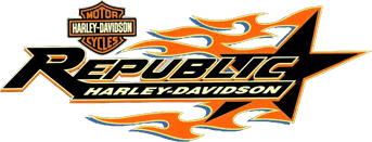 The Republic Harley-Davidson logo is shown.